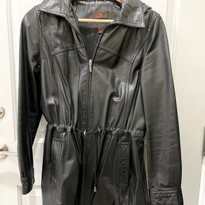 Leather Danier Coat
